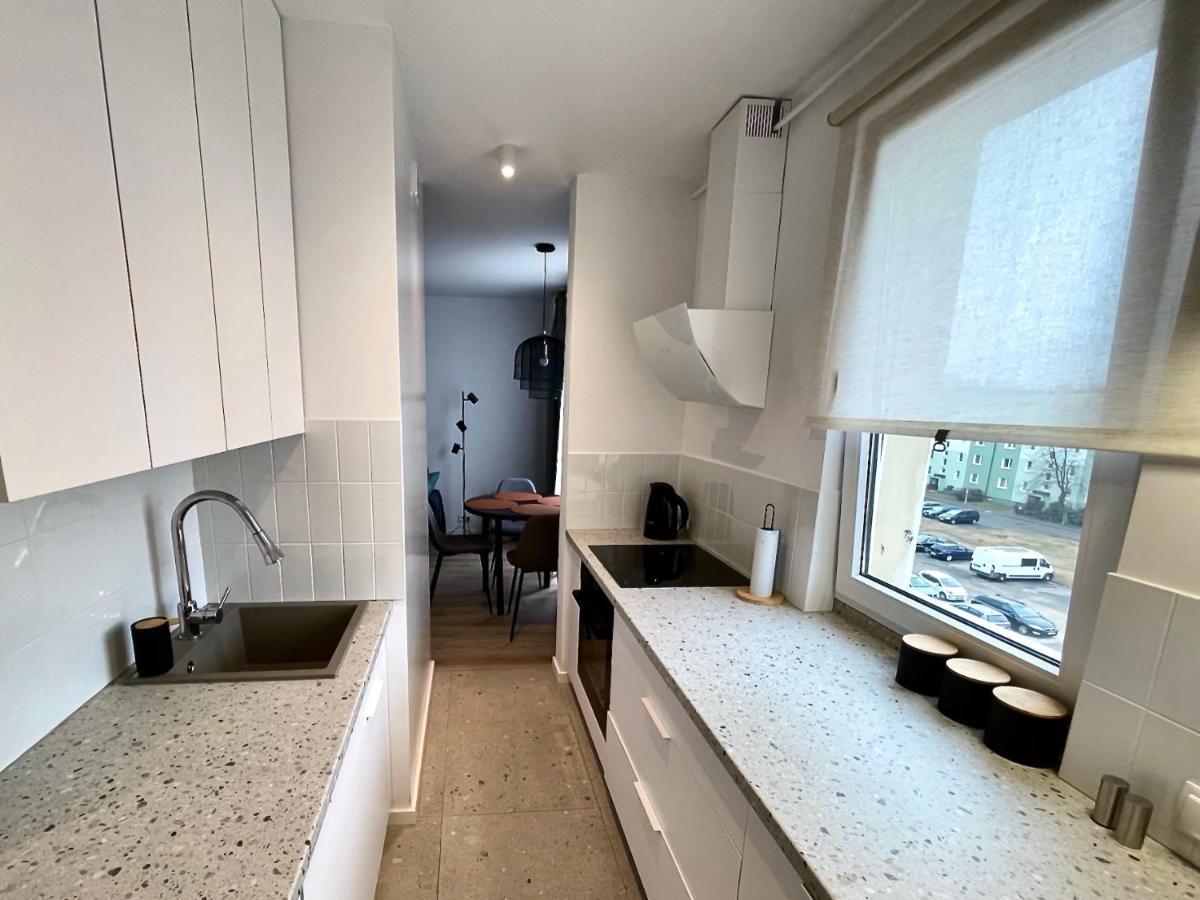 Apartament Sloneczne Brzezno Gdańsk Buitenkant foto
